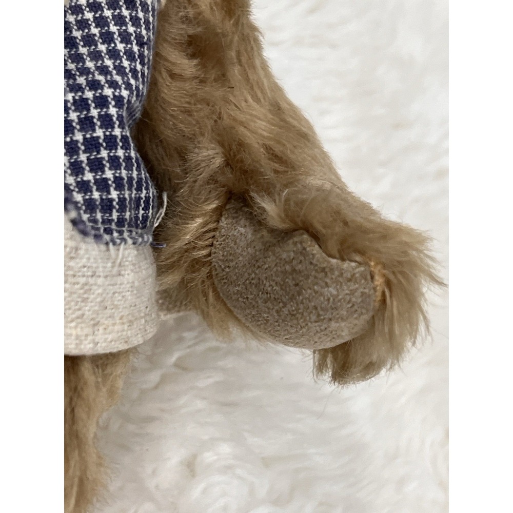 Vintage Mohair Glass  Eyes Teddy Bear from Old-Time Teddies  by Lucy Johnson - Picture 4 of 10